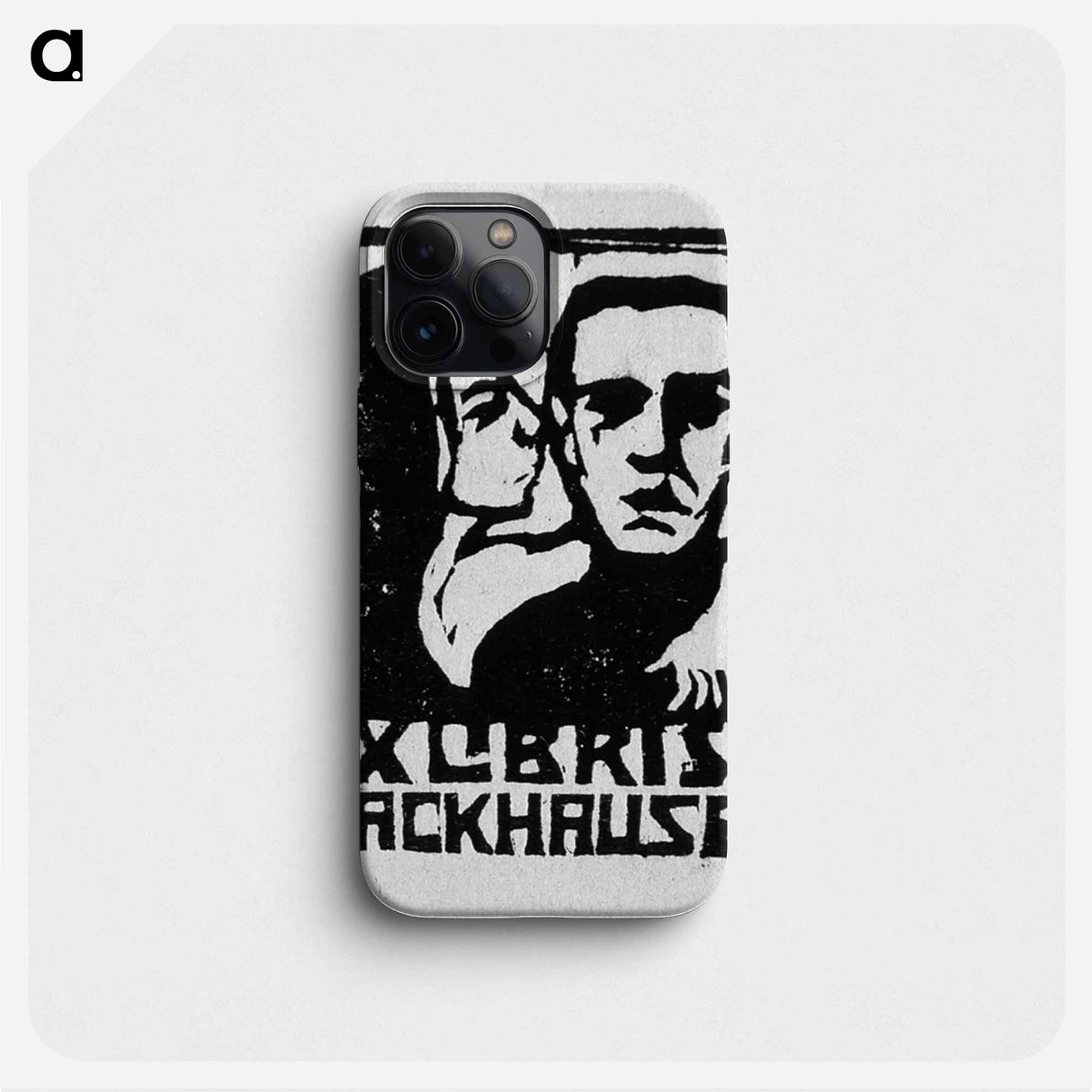 Ex Libris E. Backhausen III - エルンスト ルートヴィヒ キルヒナー Phone Case.