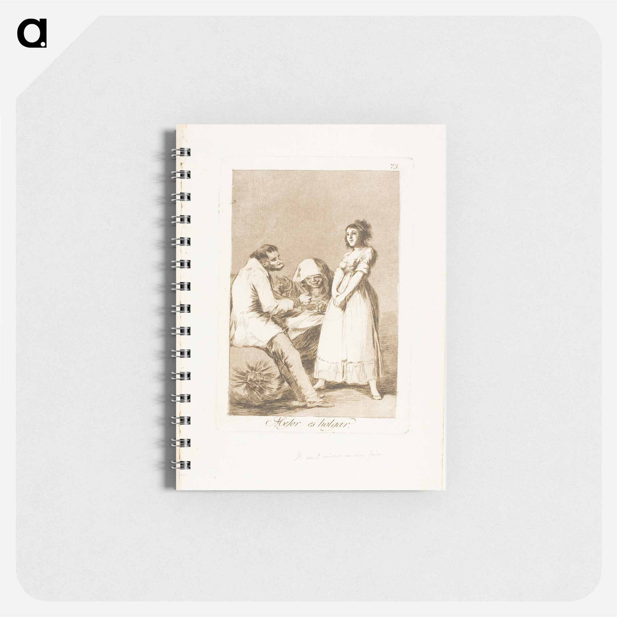 It is Better to Be Lazy - Francisco de Goya Memo.