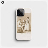 It is Better to Be Lazy - Francisco de Goya Phone Case.