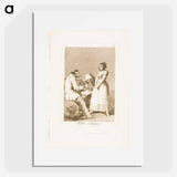 It is Better to Be Lazy - フランシスコ デ ゴヤ Poster.