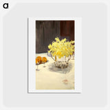 アートポストカード-Still Life with Daffodils - ジョン シンガー サージェント Postcard.