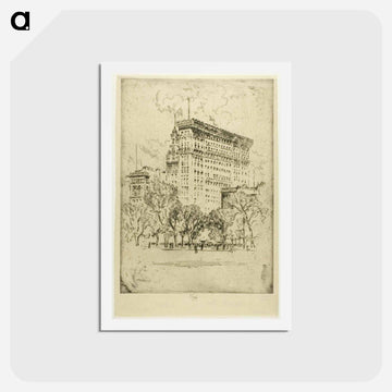 Union Square and Bank of Metropolis
 - ジョセフ ペネル Postcard.