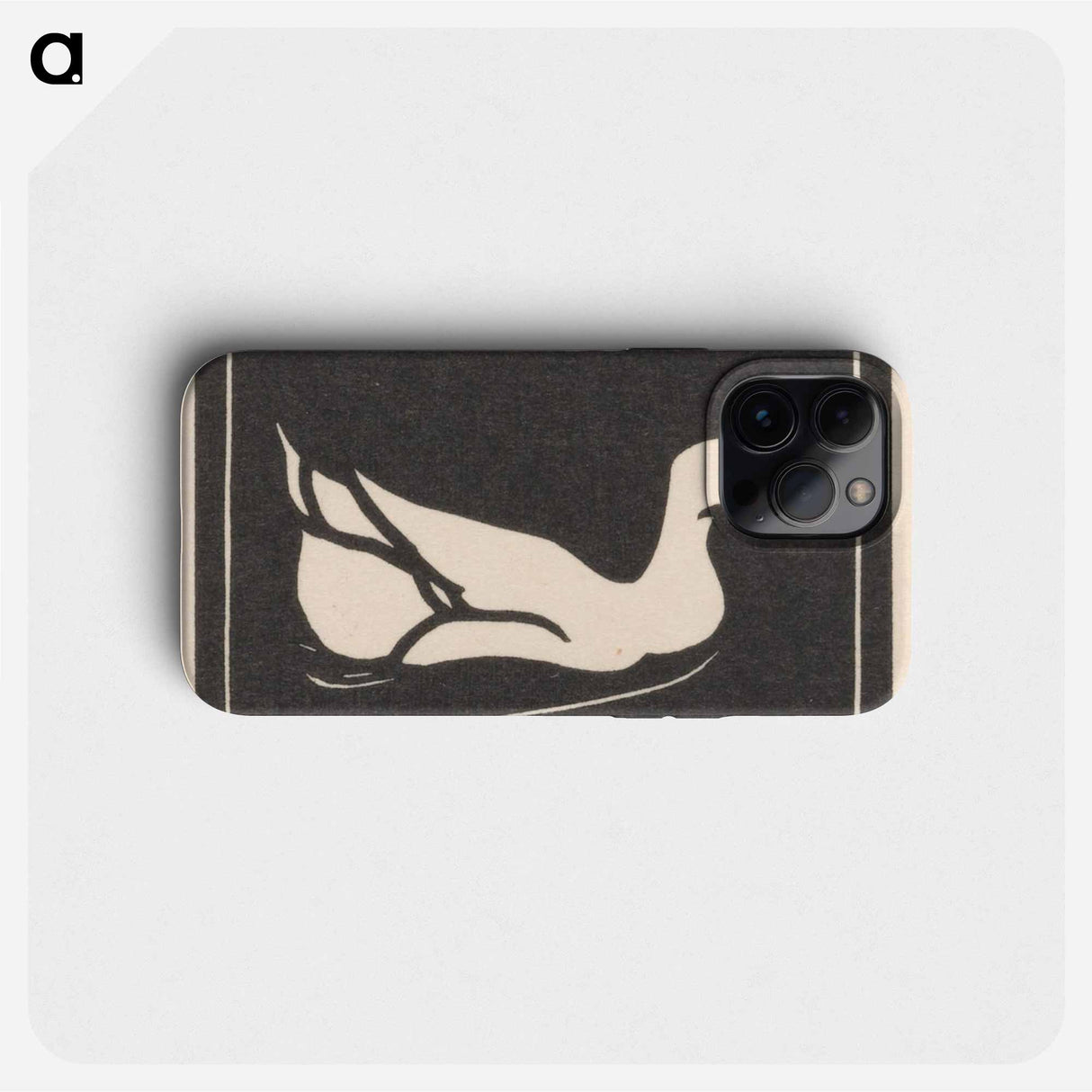 Zwemmende eend - Julie de Graag Phone Case.