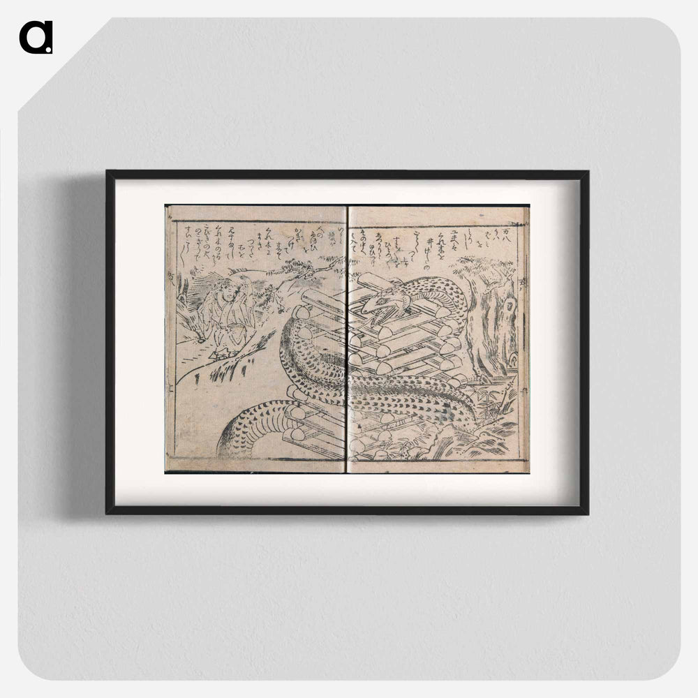 The title is not explicitly mentioned in the provided description. However, if we consider the description as a whole, it does not contain a specific title for the artwork. Therefore, there is no title to extract. - 喜多川 歌麿 Poster.