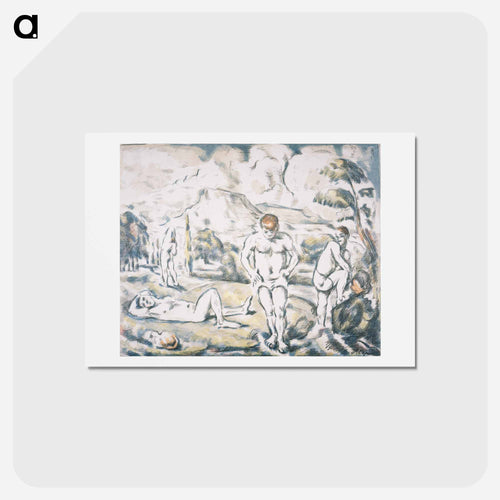 The Bathers - Paul Cézanne Postcard.