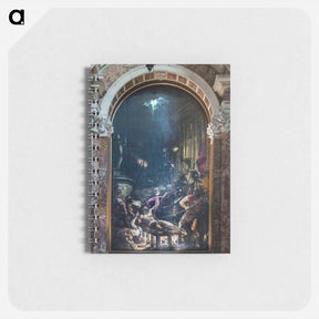アートメモ帳-The Martyrdom of St. Lawrence - ティツィアーノ ヴェチェッリオ Memo.