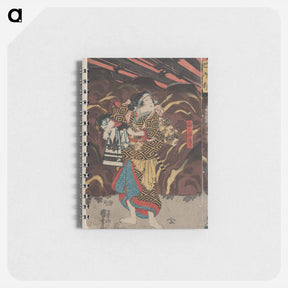 アートメモ帳-Wada yoshimori tomoe gozen yamabuki - 歌川 国芳 Memo.