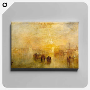 アートパネル-Going to the Ball (San Martino) - ウィリアム ターナー Canvas.