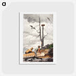 アートポストカード-The Eagle's Nest - ウィンスロー ホーマー Postcard.