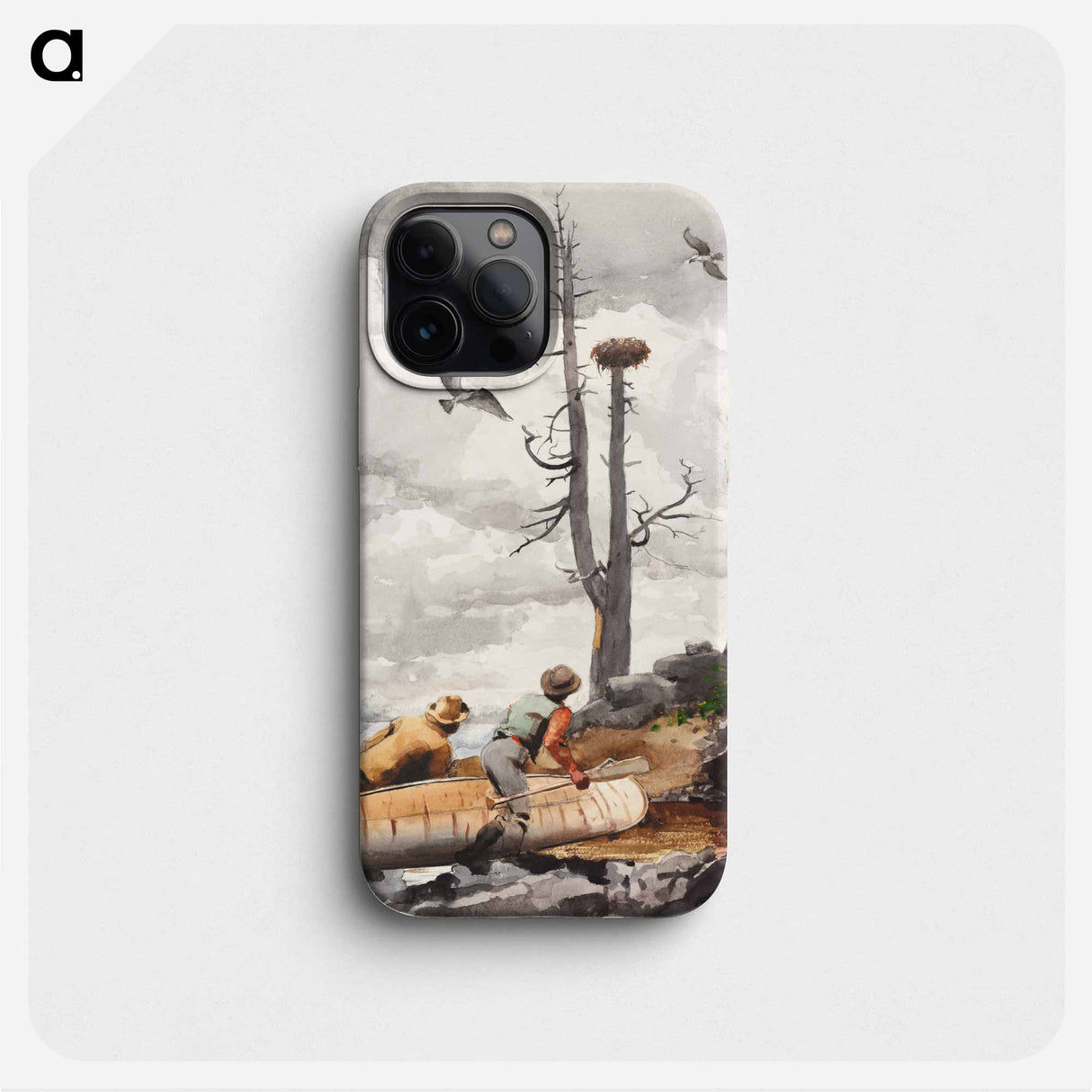 The Eagle's Nest - ウィンスロー ホーマー Phone Case.