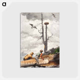 アートポストカード-The Eagle's Nest - ウィンスロー ホーマー Postcard.