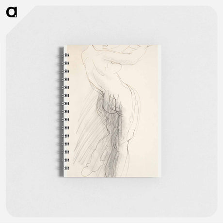 アートメモ帳-Standing Female Nude, Arms Raised
 - イェール大学アートギャラリー Memo.