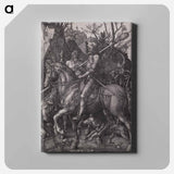 Knight, Death, and the Devil - アルブレヒト デューラー Canvas.