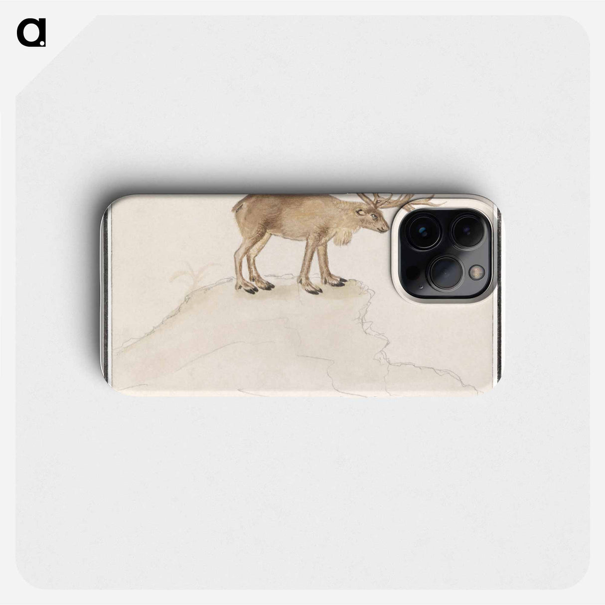 Reindeer - アンセルムス ボエティウス デ ブート Phone Case.
