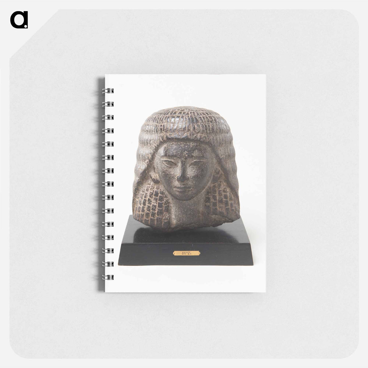 アートメモ帳-Head of a Man from a Ka Statue
 - バーンズ・コレクション Memo.