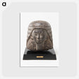 アートポストカード-Head of a Man from a Ka Statue
 - バーンズ・コレクション Postcard.