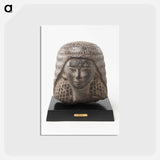 アートポストカード-Head of a Man from a Ka Statue
 - バーンズ・コレクション Postcard.