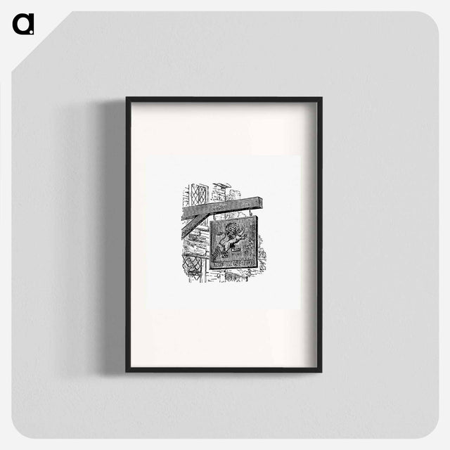 アートポスター-Hotel Sign
 - 大英図書館 Poster.