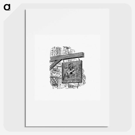 アートポスター-Hotel Sign
 - 大英図書館 Poster.
