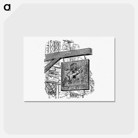 アートポストカード-Hotel Sign
 - 大英図書館 Postcard.