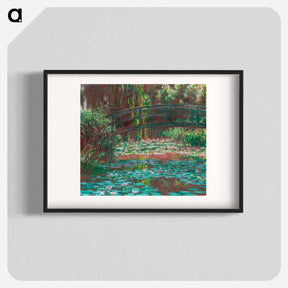 アートポスター-Water Lily Pond - クロード モネ Poster.