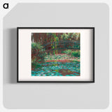 Water Lily Pond - クロード モネ Poster.