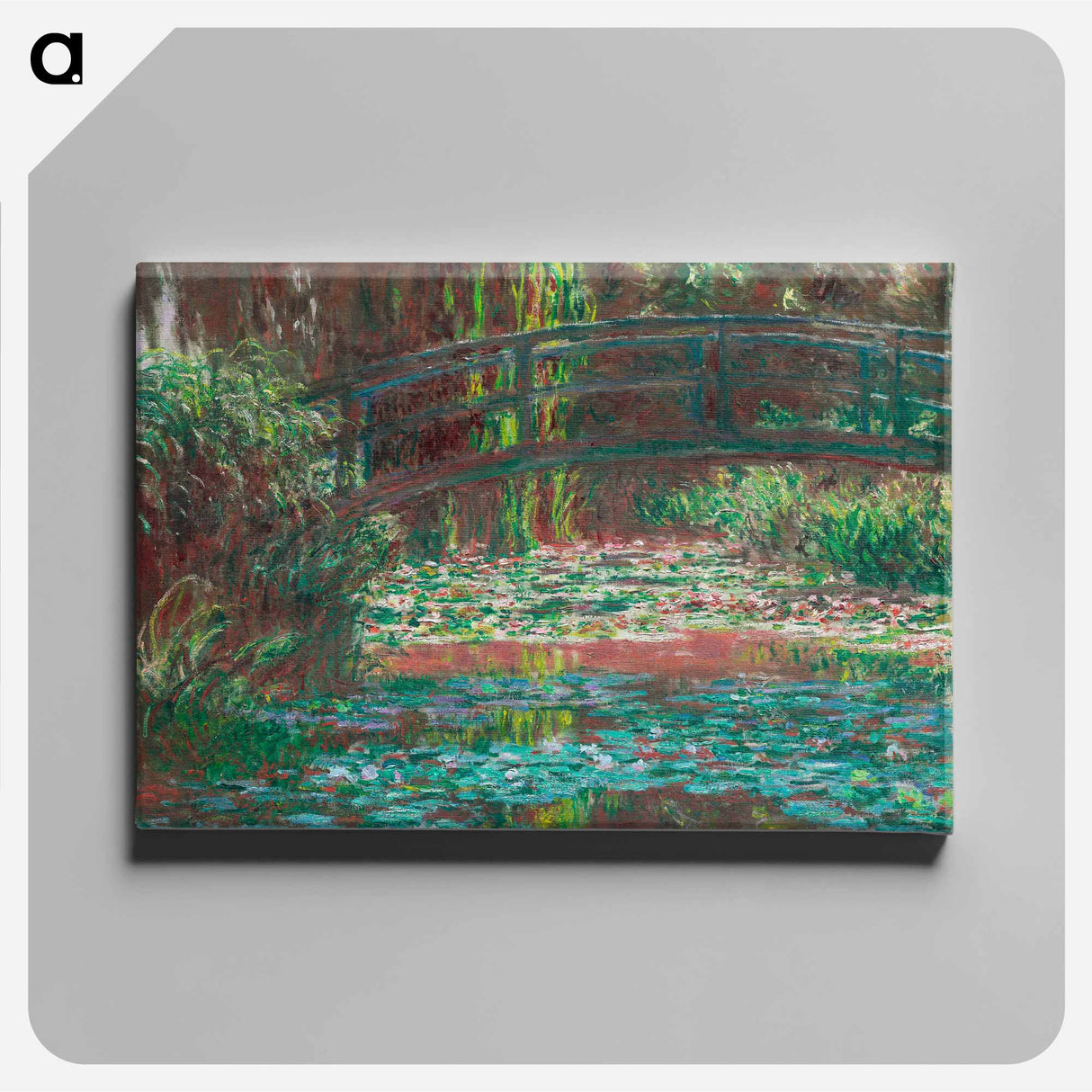 Water Lily Pond - クロード モネ Canvas.