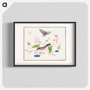 アートポスター-The Caterpillar Book: Convolvulus and Metamorphosis of the Convovulus Hawk Moth
 - クリーブランド美術館 Poster.