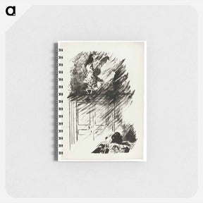 アートメモ帳-The Raven on the Bust of Pallas - エドゥアール マネ Memo.