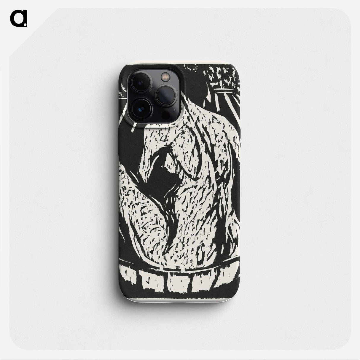 Female Nude - エルンスト ルートヴィヒ キルヒナー Phone Case.