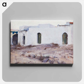 アートパネル-Moorish Buildings on a Cloudy Day - ジョン シンガー サージェント Canvas.