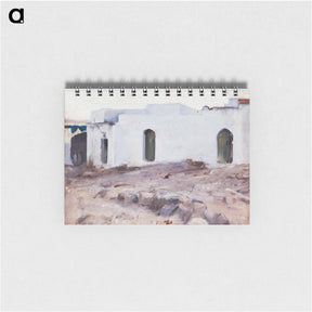 アートメモ帳-Moorish Buildings on a Cloudy Day - ジョン シンガー サージェント Memo.
