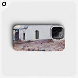 Moorish Buildings on a Cloudy Day - John Singer Sargent Phone Case.