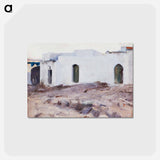 アートポストカード-Moorish Buildings on a Cloudy Day - ジョン シンガー サージェント Postcard.