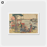 アートポストカード-Act I - 葛飾 北斎 Postcard.