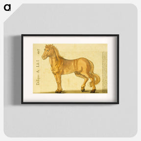 アートポスター-Study of a Horse
 - 国立医学図書館 Poster.