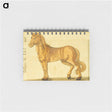 アートメモ帳-Study of a Horse
 - 国立医学図書館 Memo.