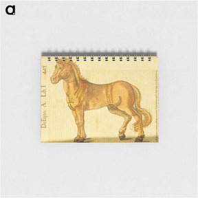 アートメモ帳-Study of a Horse
 - 国立医学図書館 Memo.