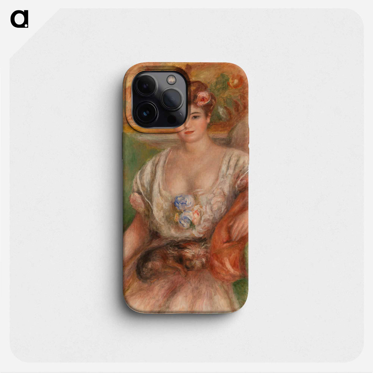 Portrait of Misia Sert - Pierre Auguste Renoir Phone Case.