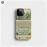 Biologische Tentoonstelling - Theo van Hoytema Phone Case.