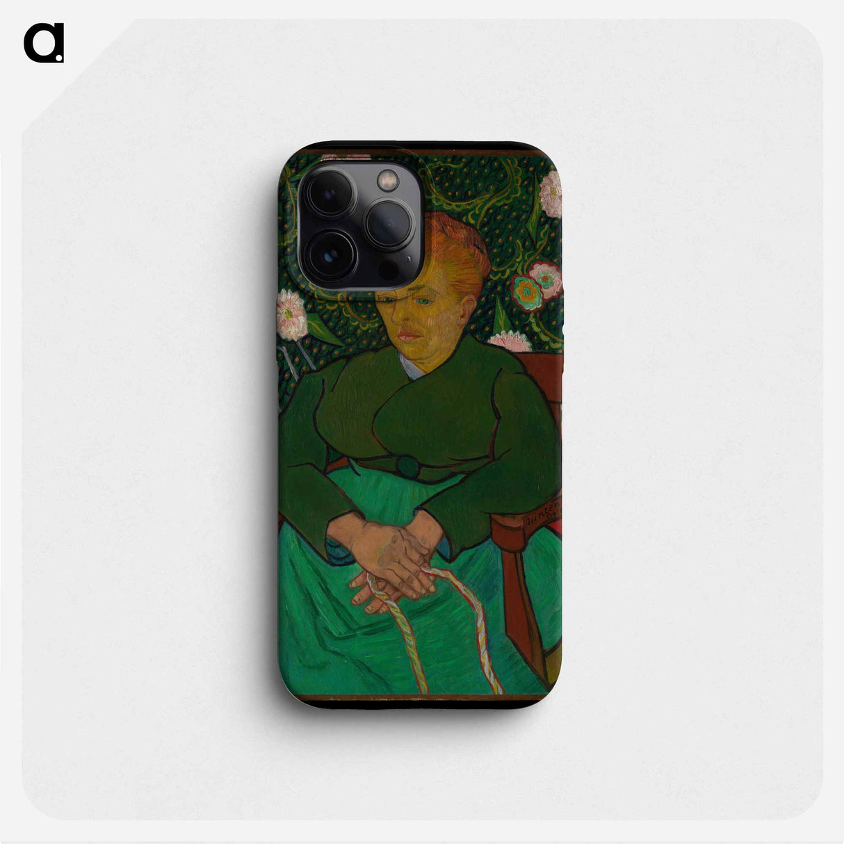 La Berceuse - フィンセント ファン ゴッホ Phone Case.