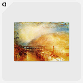 アートポストカード-Heidelberg - ウィリアム ターナー Postcard.