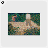 アートポストカード-Two Stonebreakers
 - イェール大学アートギャラリー Postcard.