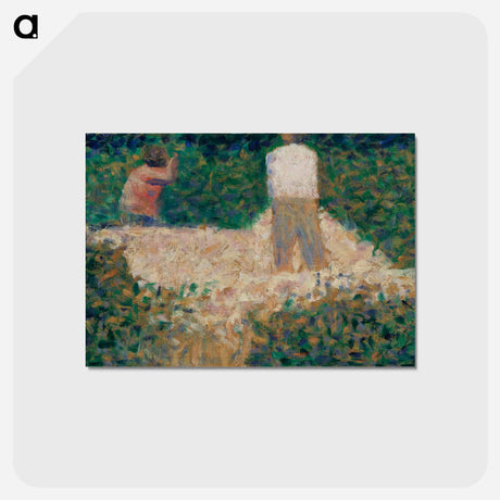 アートポストカード-Two Stonebreakers
 - イェール大学アートギャラリー Postcard.