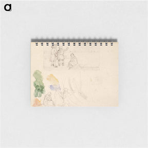 アートメモ帳-Luonnos satu-kuvitukseen "herr petter" - アルバート エーデルフェルト Memo.