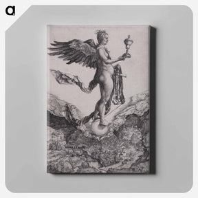 アートパネル-Nemesis (The Great Fortune) - アルブレヒト デューラー Canvas.