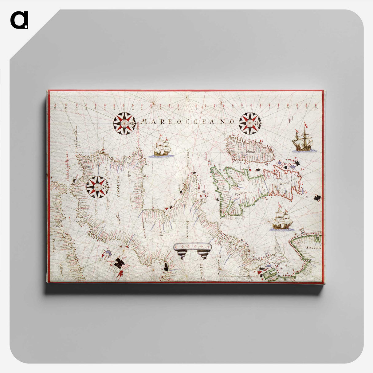 2-92_Antique-Maps_canvas