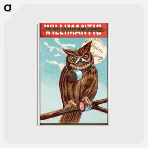 アートポストカード-Willimantic Thread
 - ボストン公共図書館 Postcard.
