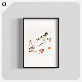 アートポスター-Swallow on a Peach Branch
 - クリーブランド美術館 Poster.