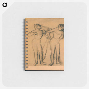 アートメモ帳-Three Dancers - エドガー ドガ Memo.